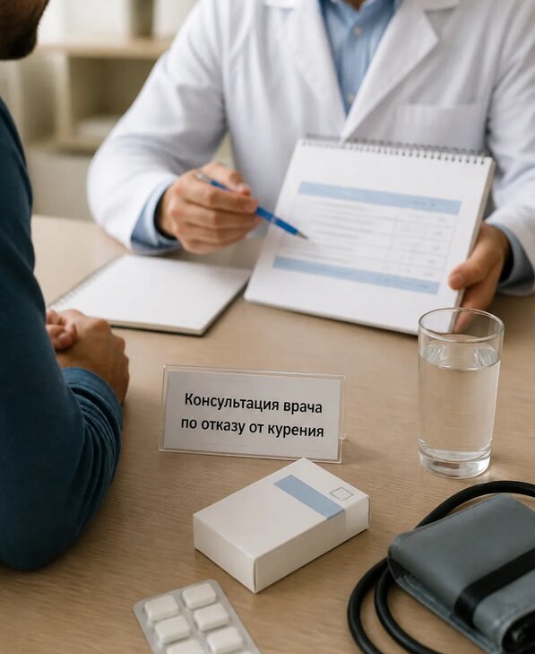 Консультация врача по отказу от курения для взрослых в Истре